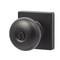 Sure-Loc Hardware Sure-Loc Hardware Durango Square Entry Knobset, Flat Black DU107-SQ FBL - alternate 1
